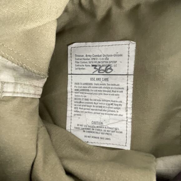 MULTICAM US Army OCP Medium/Regular Combat Uniform Pants - Picture 3 of 6